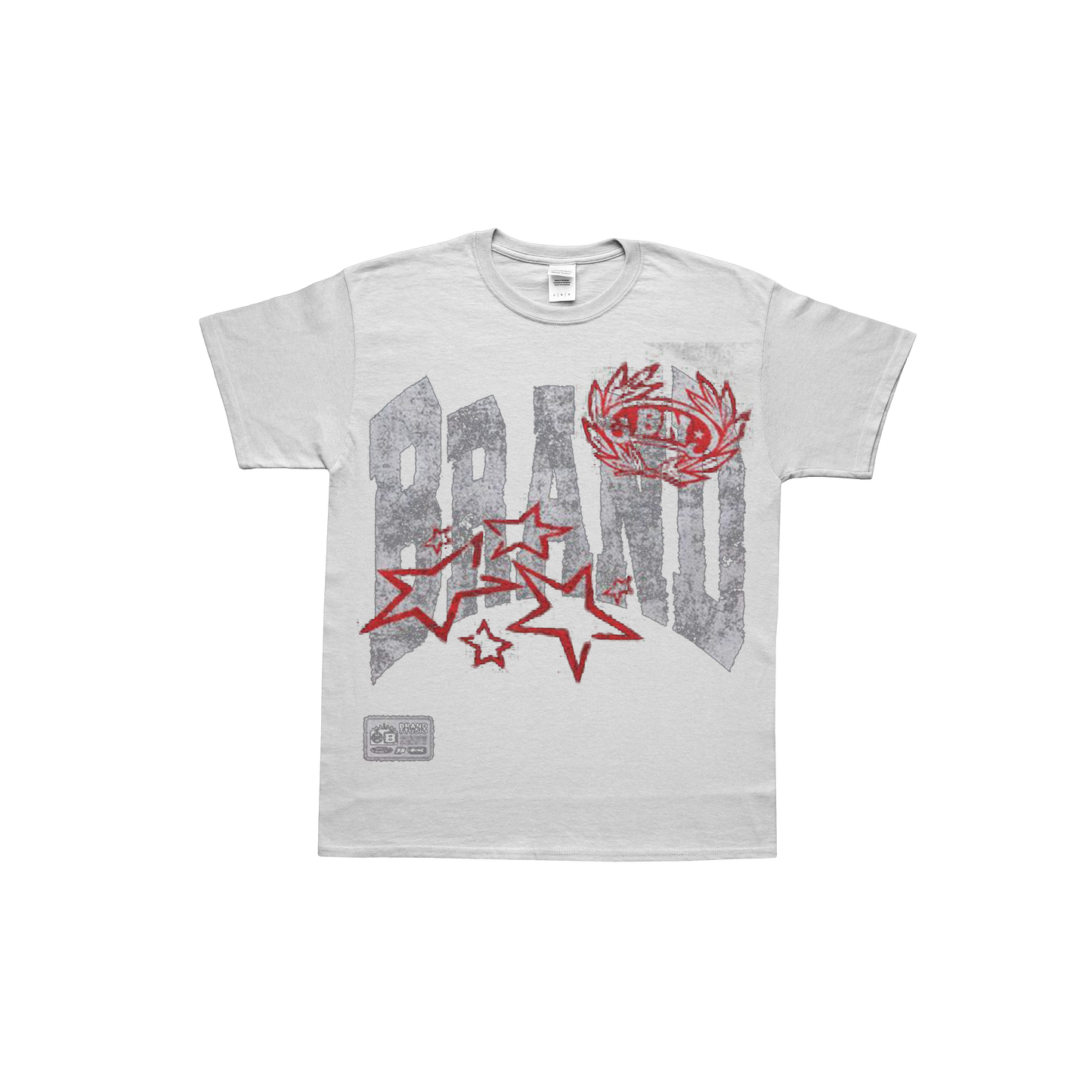 Brand star tee