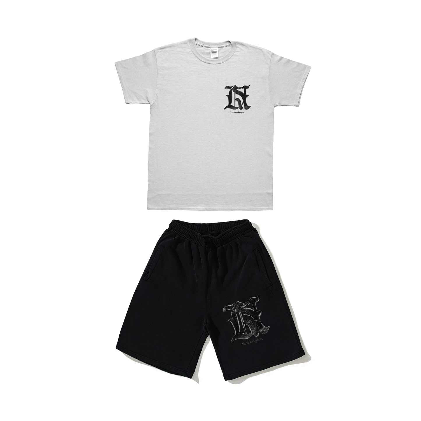 Dont need reason tee & short set