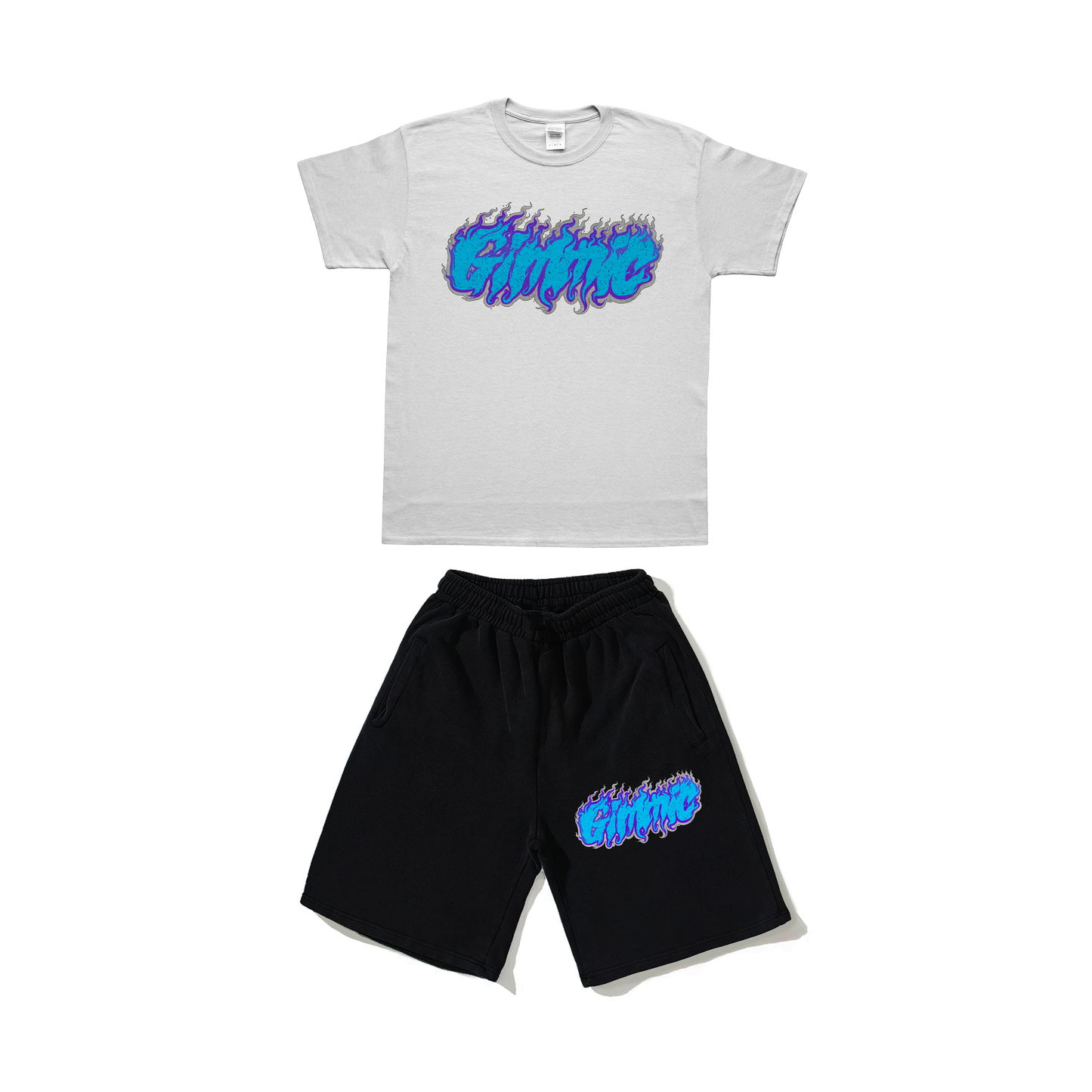 Gimmic tee & short set