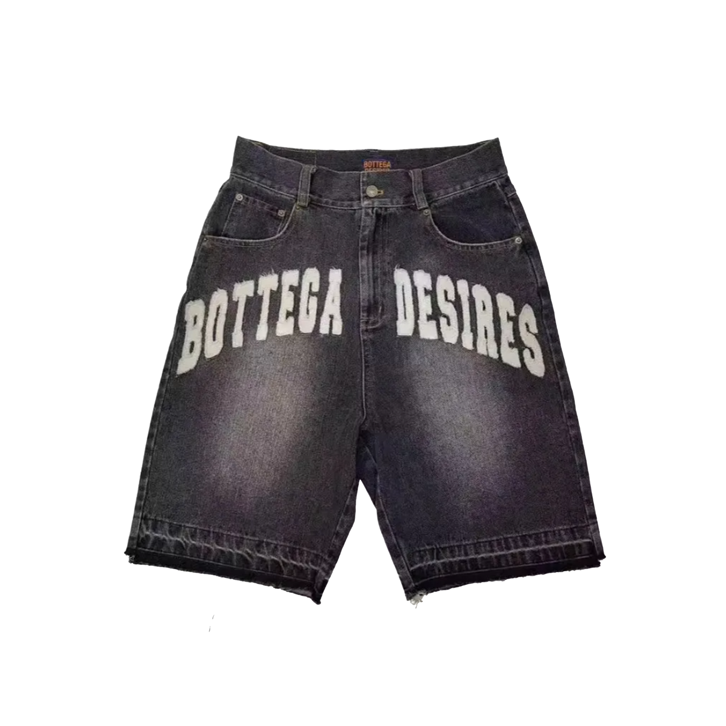 Bottega Desires denim black jorts