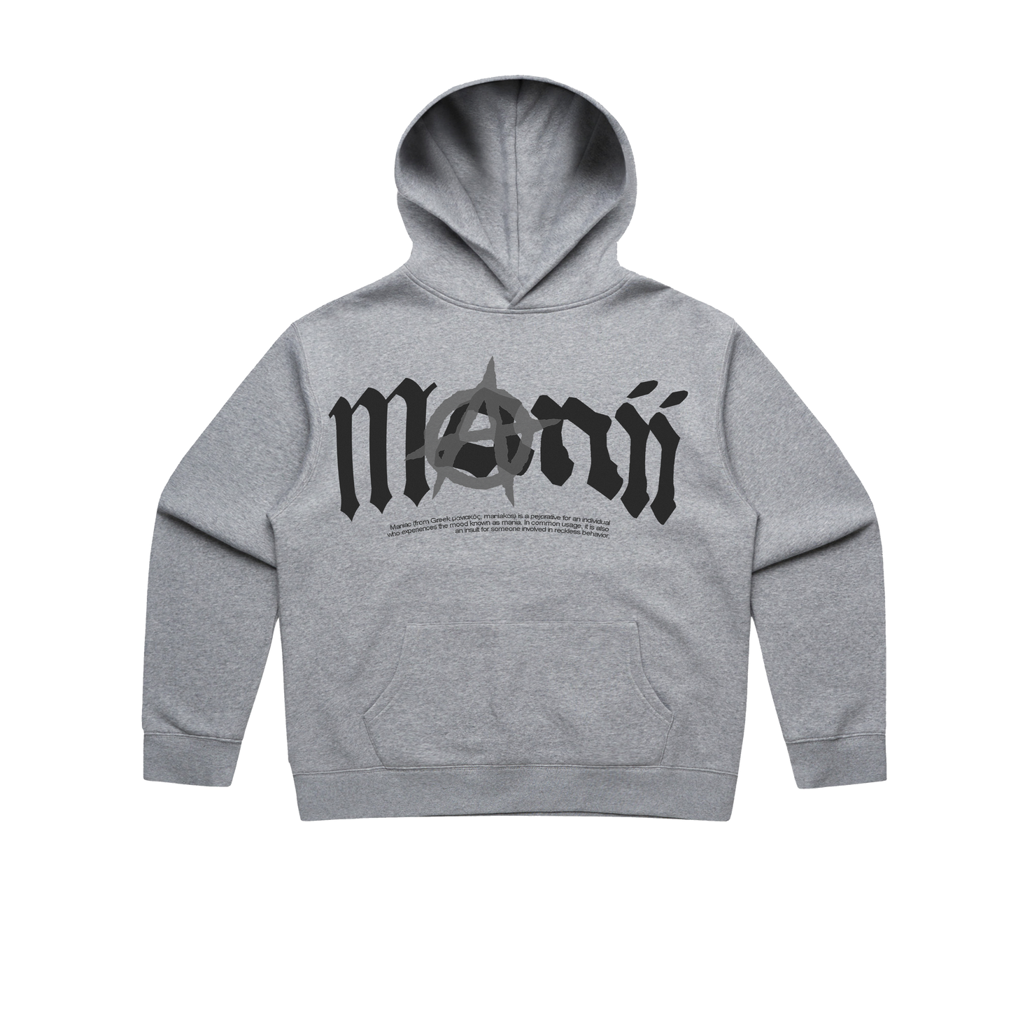 Manii Grey Hoodie