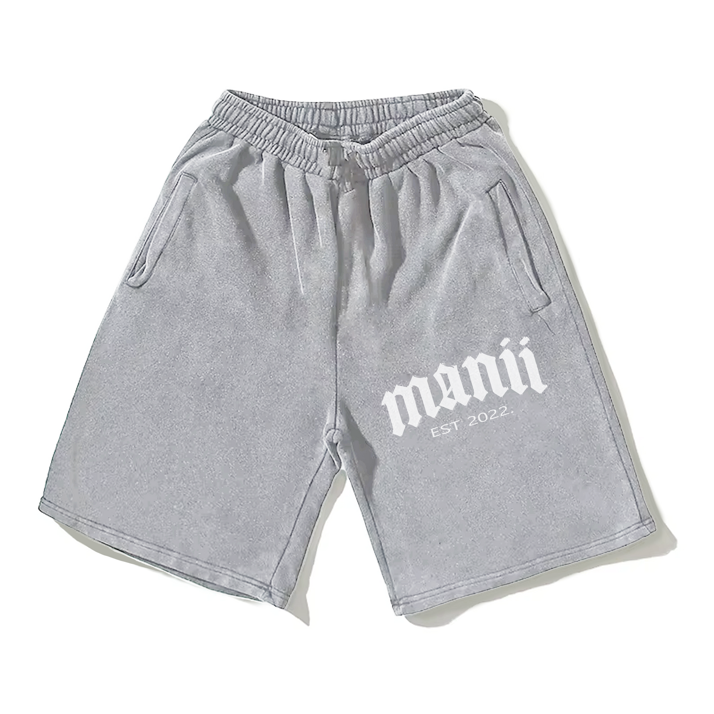 manii grey shorts