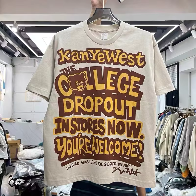 College dropout vintage tee