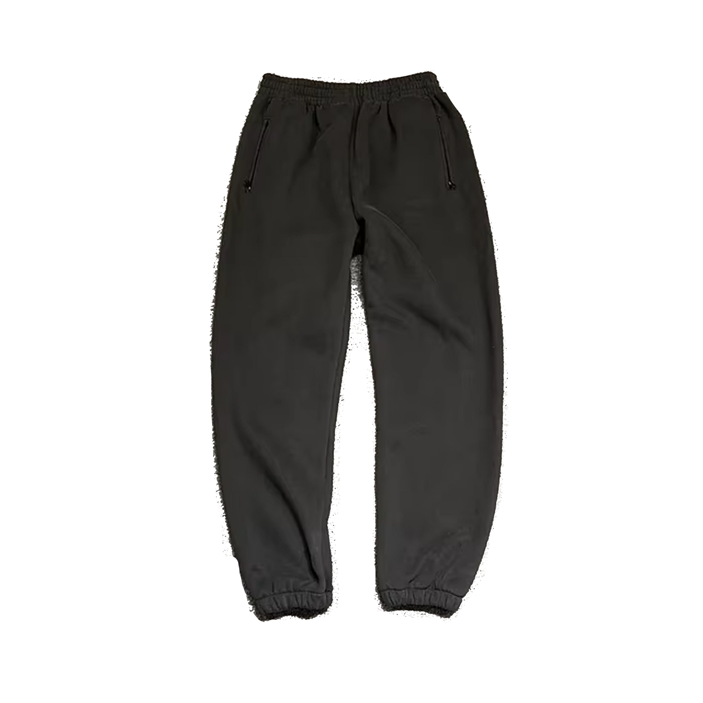 Black heavyweight joggers