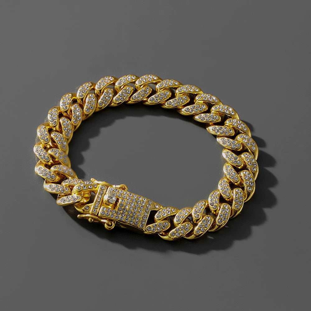 13MM Cuban Link Chain Bracelet