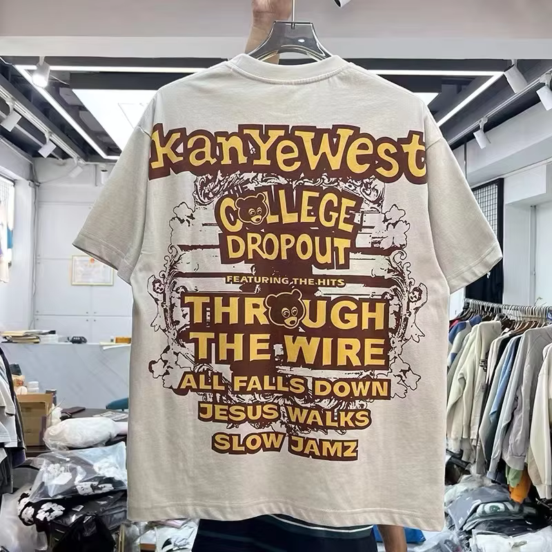 College dropout vintage tee