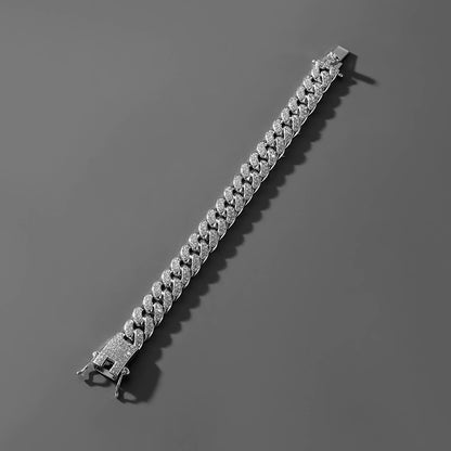 13MM Cuban Link Chain Bracelet