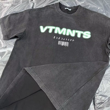 VTMNTS Paris washed tee