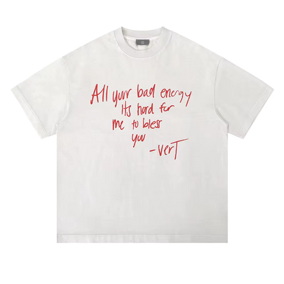 bad energy vintage tee