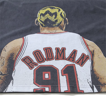 Dennis Rodman bulls vintage tee