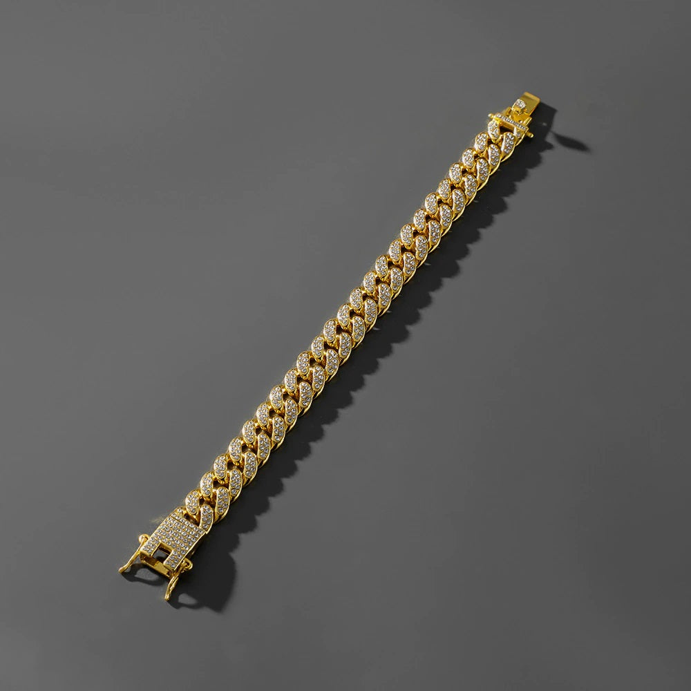 13MM Cuban Link Chain Bracelet