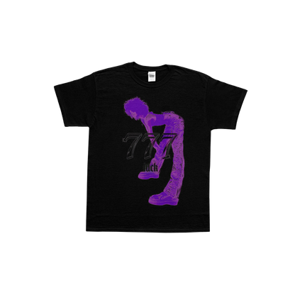 777 purple luck tee