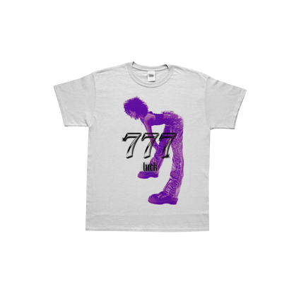 777 purple luck tee