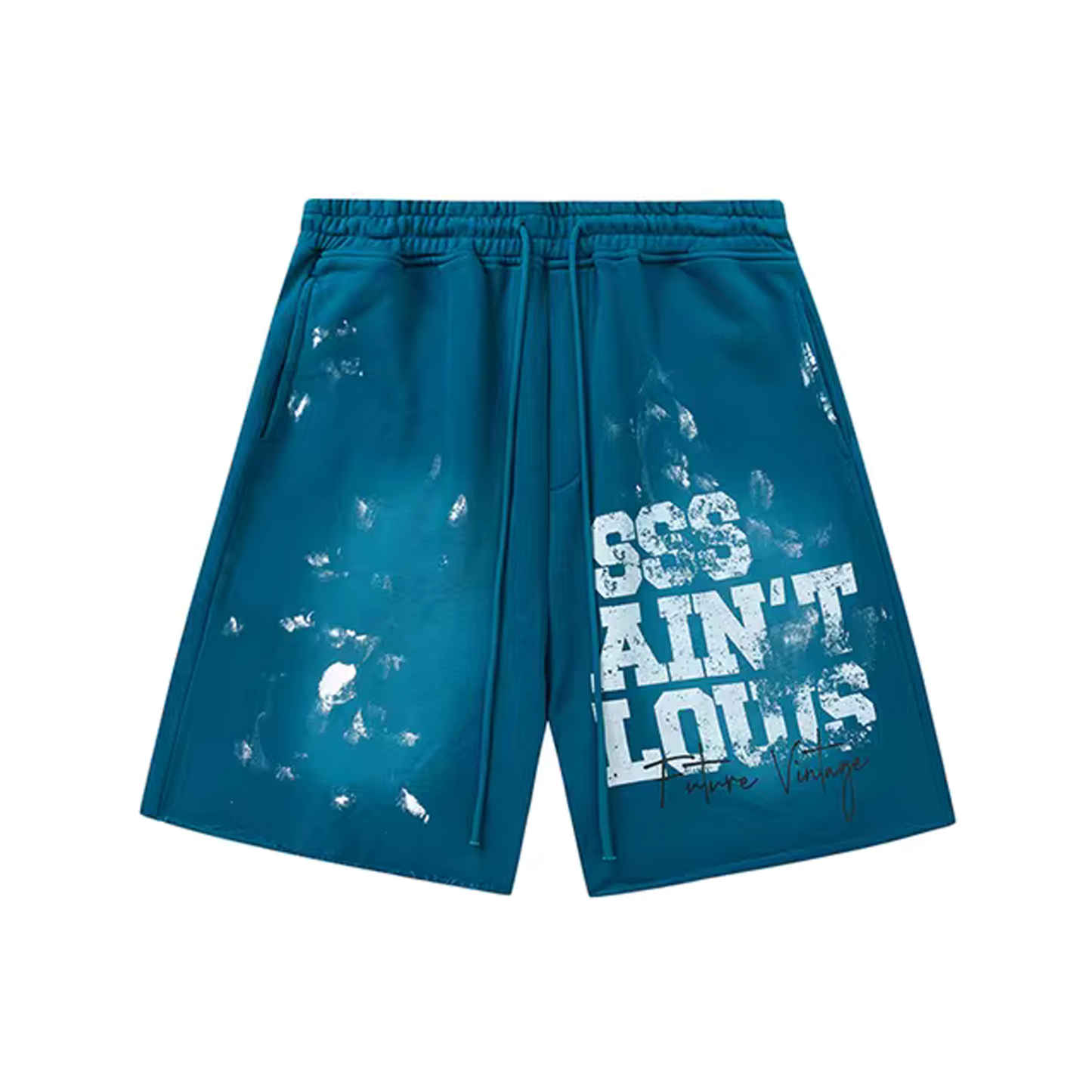 MANII Louis washed shorts