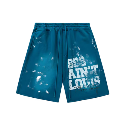 MANII Louis washed shorts