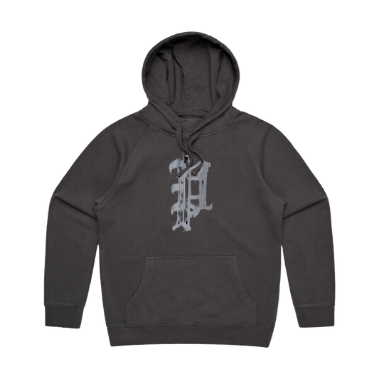 P faded hoodie