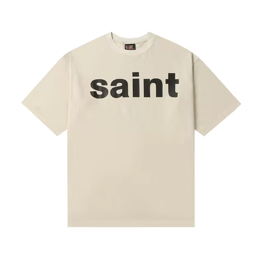 SAINT beige tee