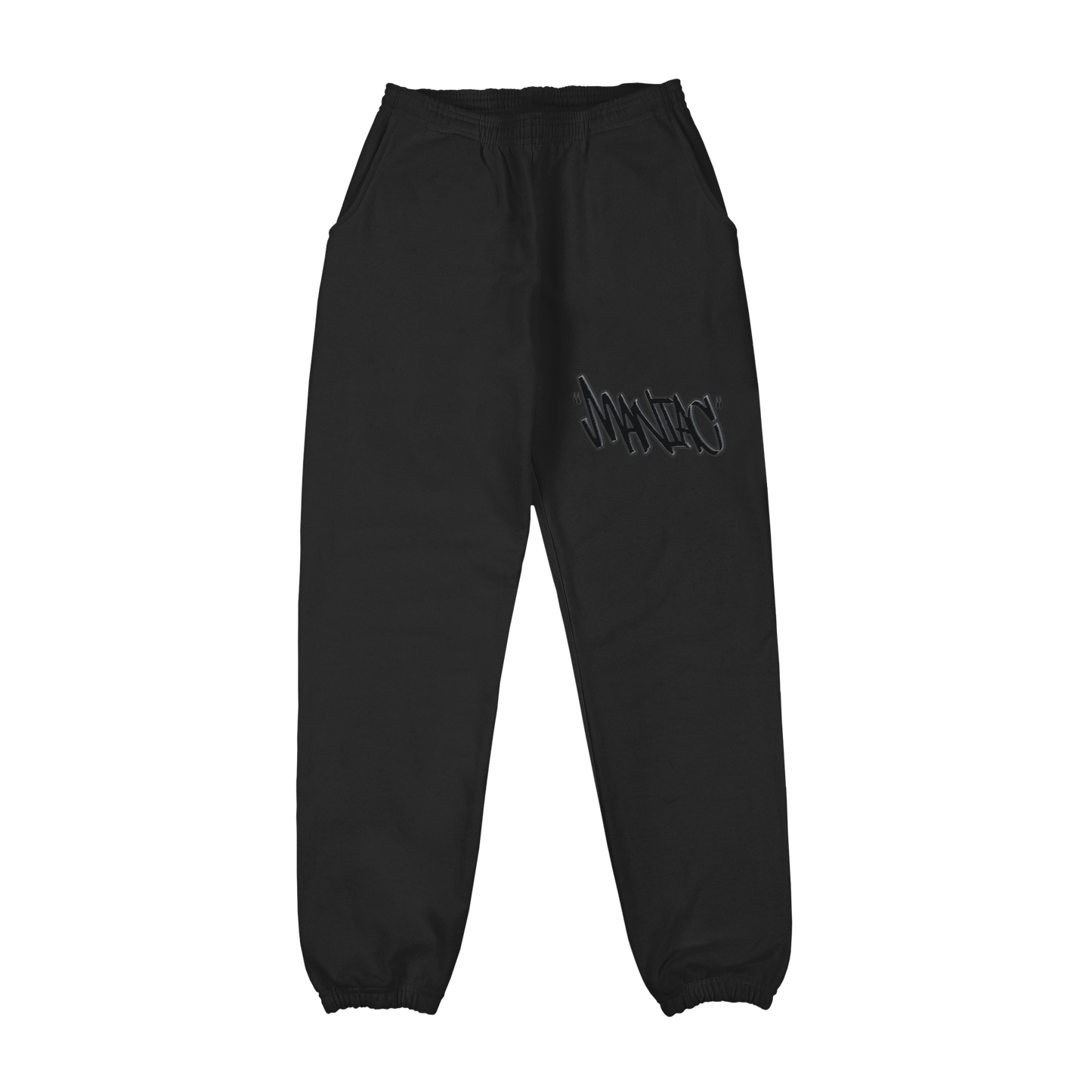 Maniac Black Trackies