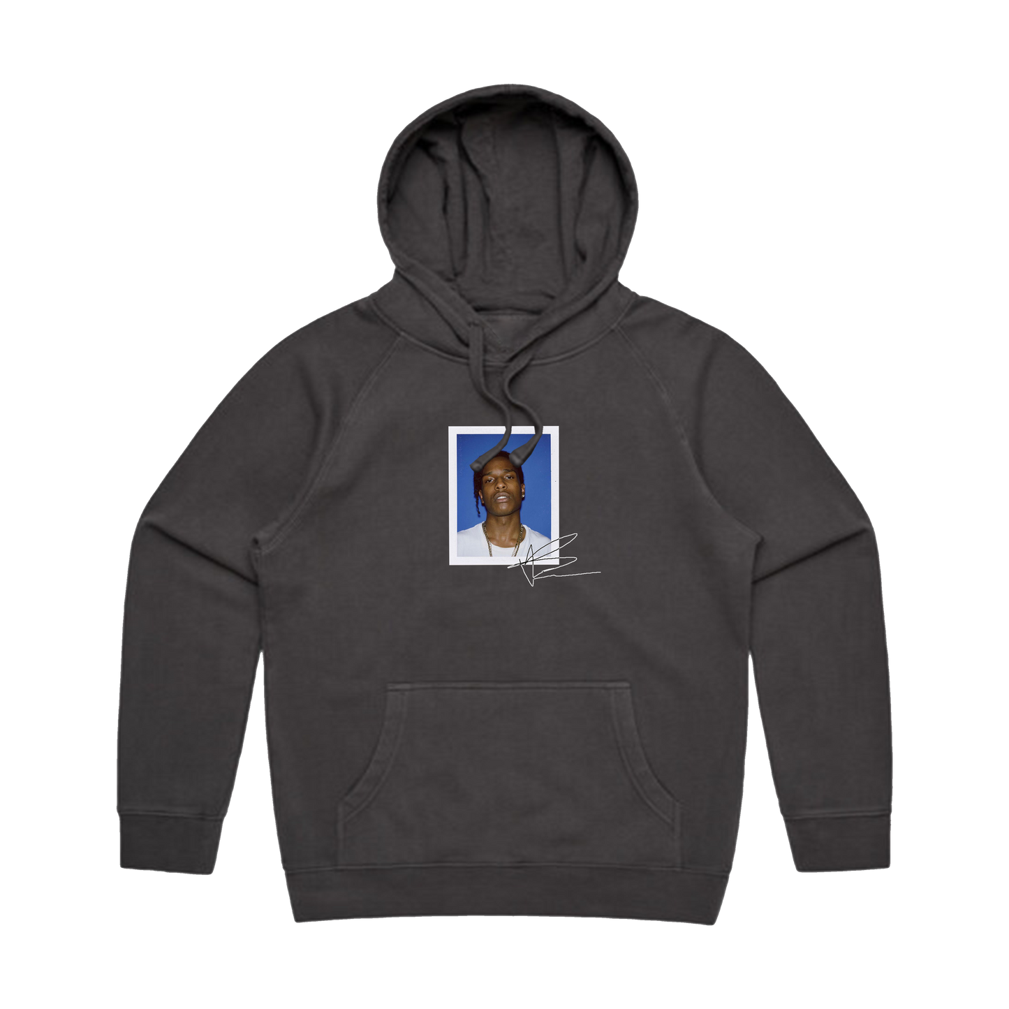 A$ap Rocky faded hoodie