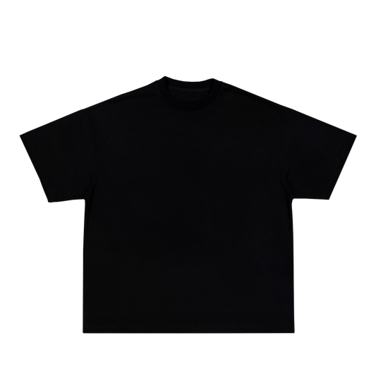 Heavyweight black tee