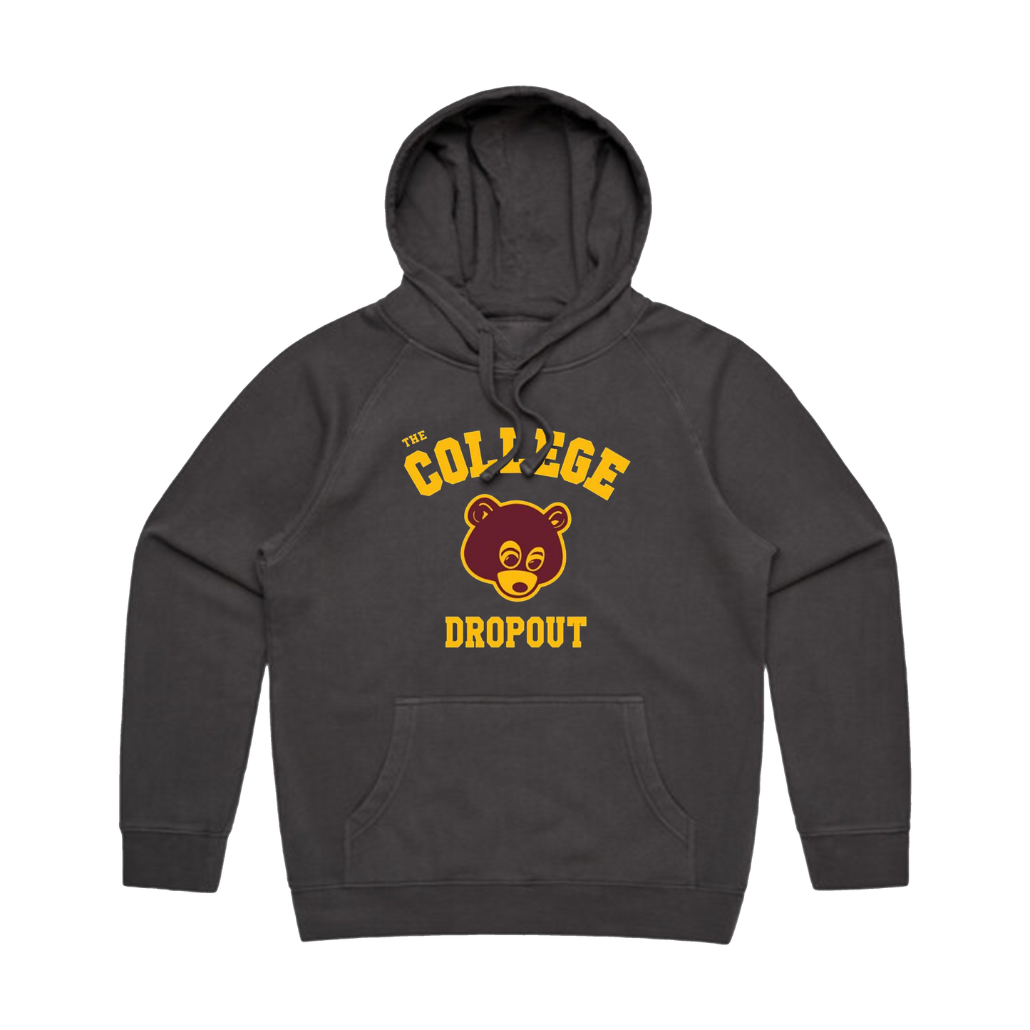 College dropout faded hoodie