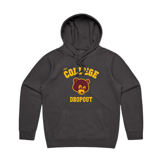 College dropout faded hoodie