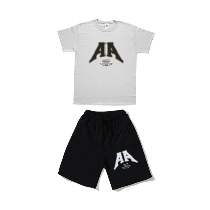 Double A tee & short set