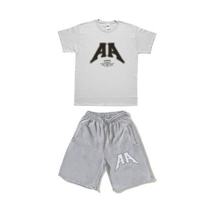 Double A tee & short set