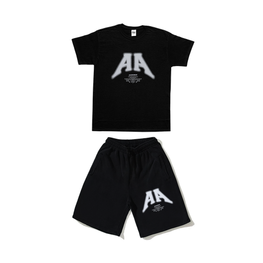 Double A tee & short set