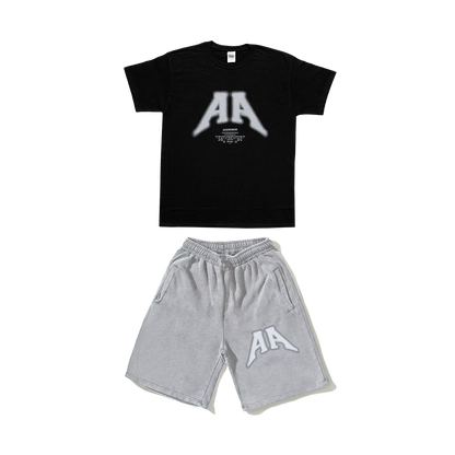 Double A tee & short set