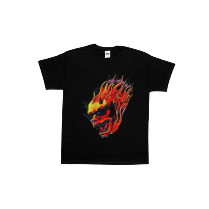 Fire skull tee