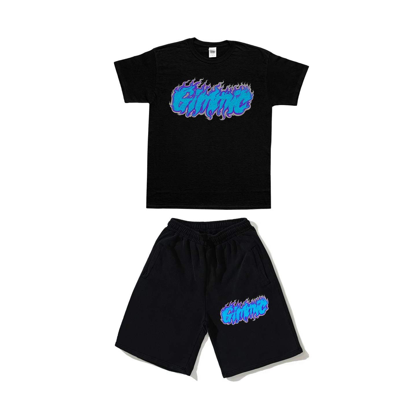 Gimmic tee & short set