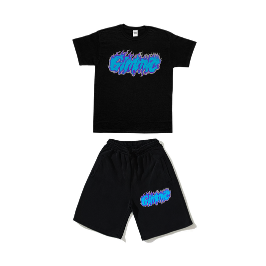 Gimmic tee & short set