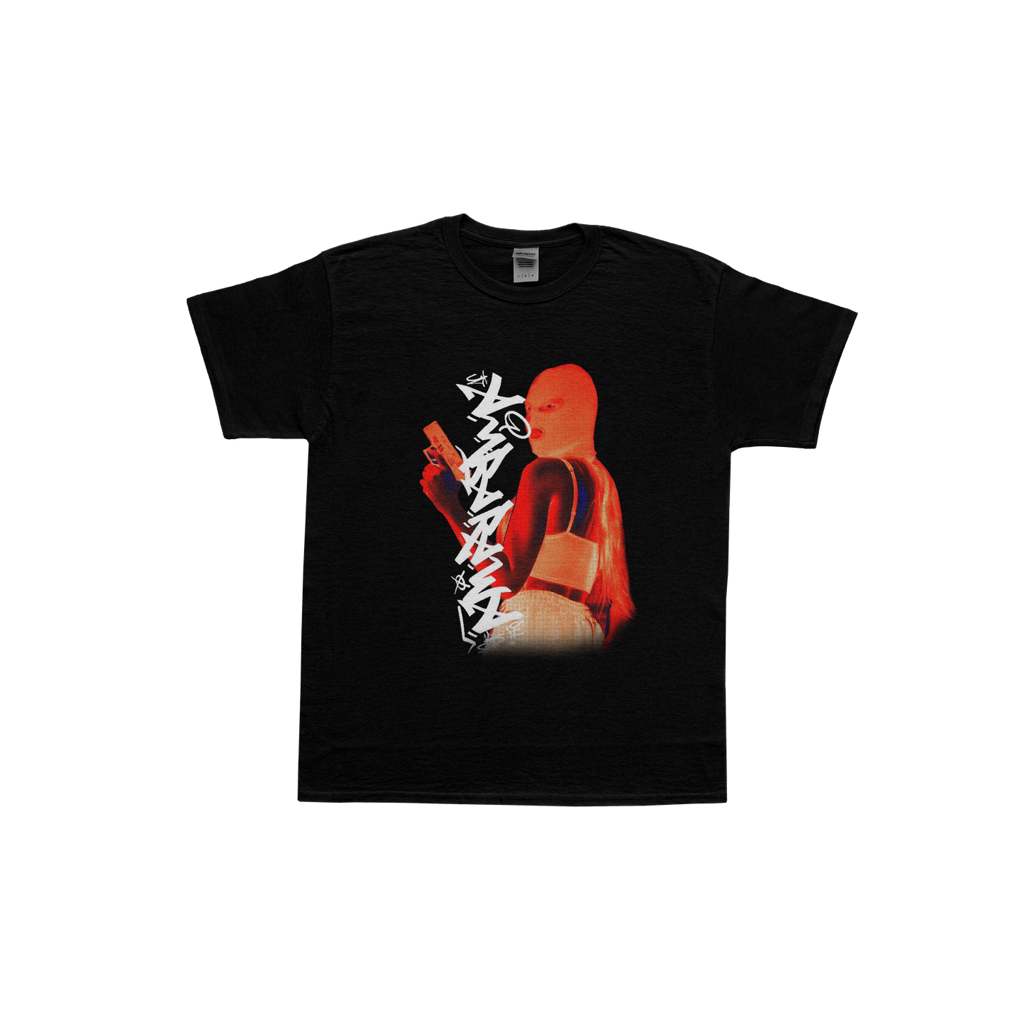 Graffiti girl tee