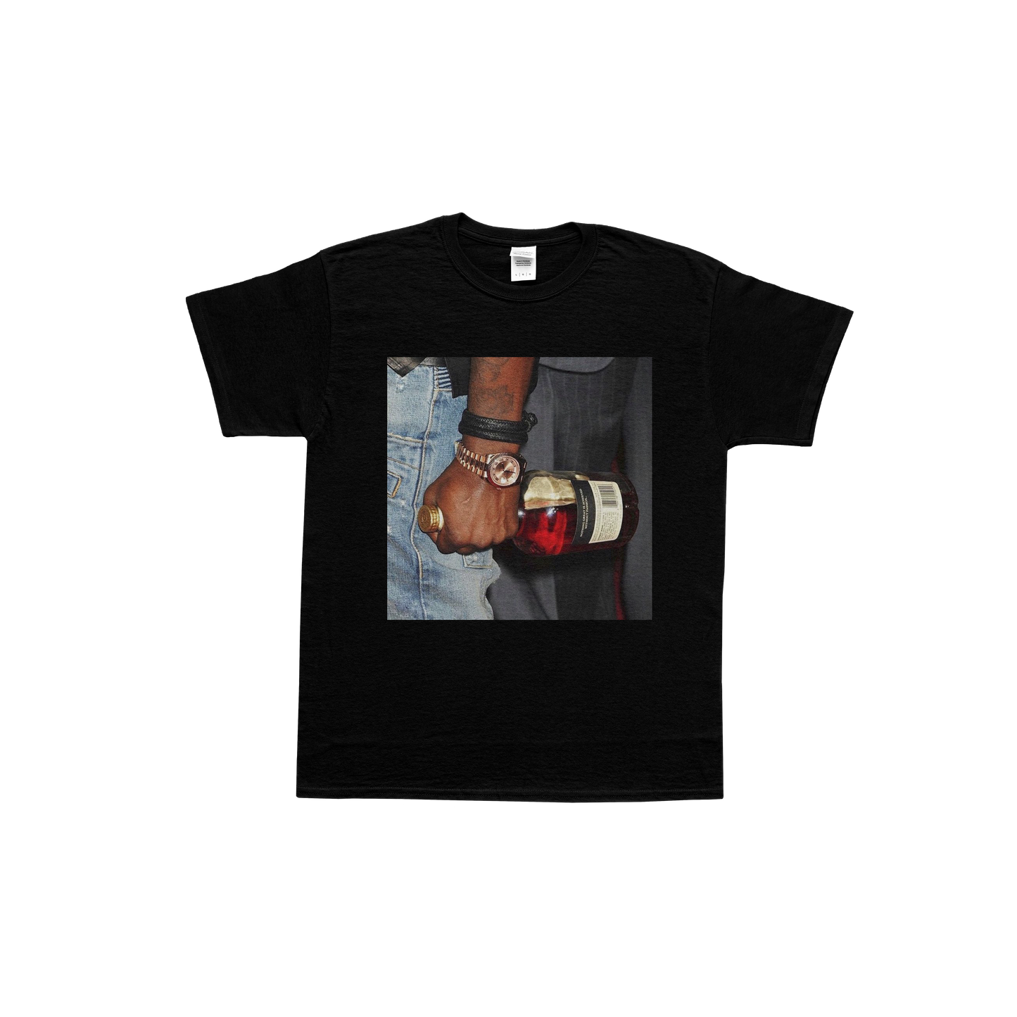 Hennessy bottle tee