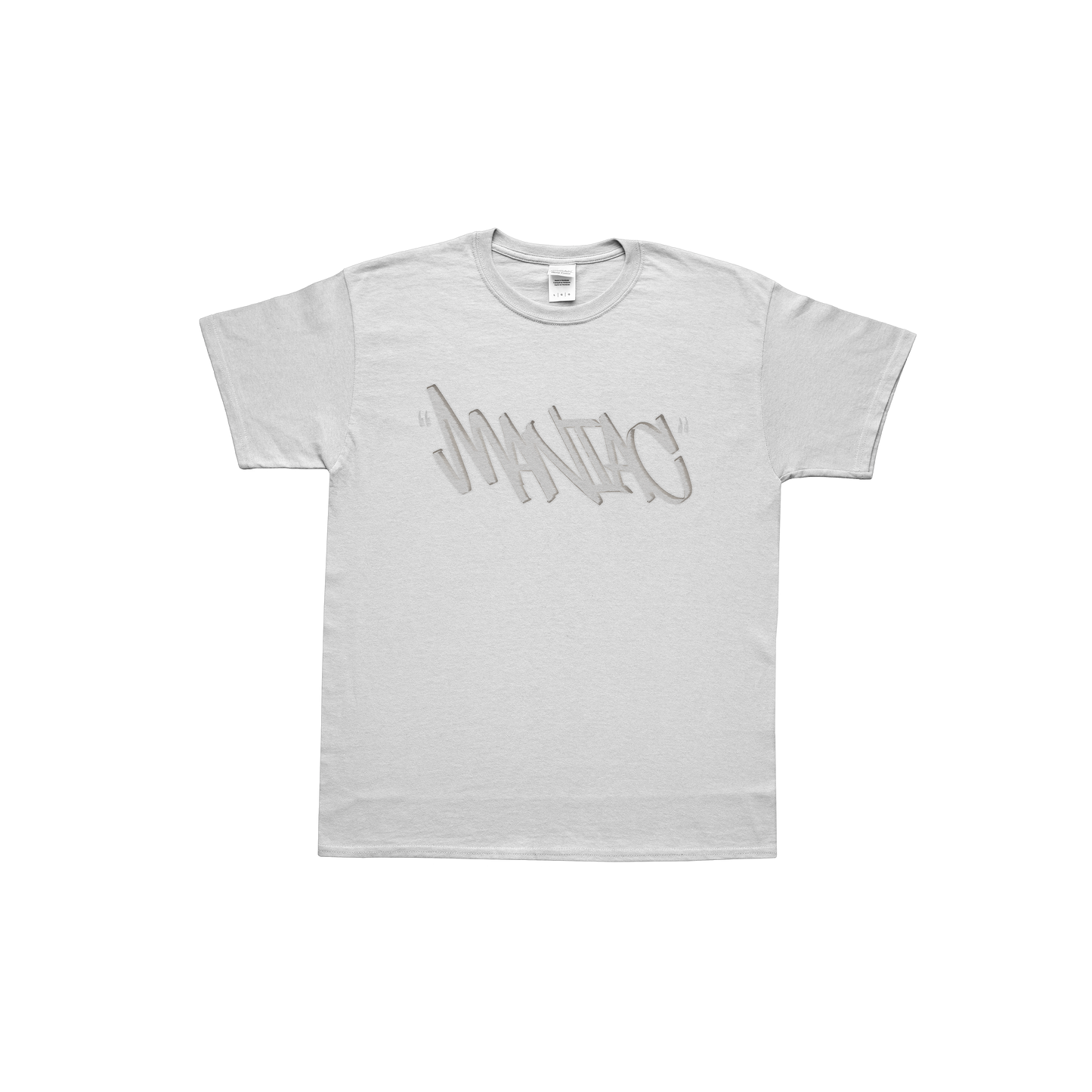 Maniac Graffiti black on black tee – Manii