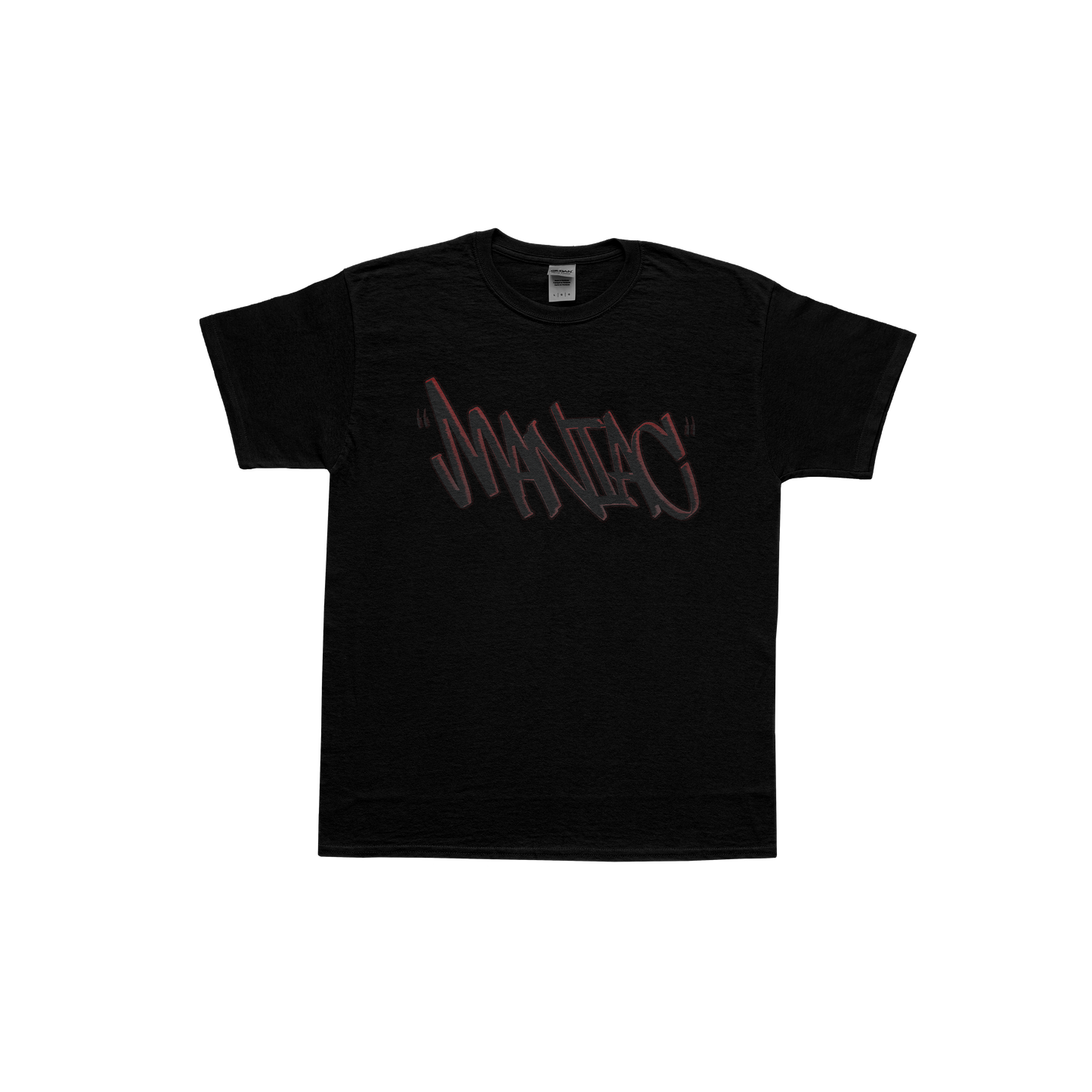 Maniac Graffiti red tee