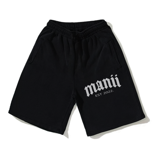 manii black shorts