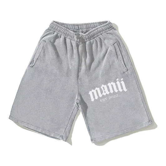 manii grey shorts