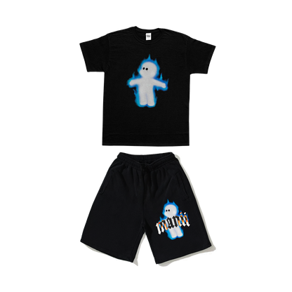 Manii man tee & short set