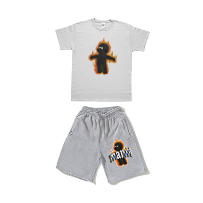 Manii man tee & short set