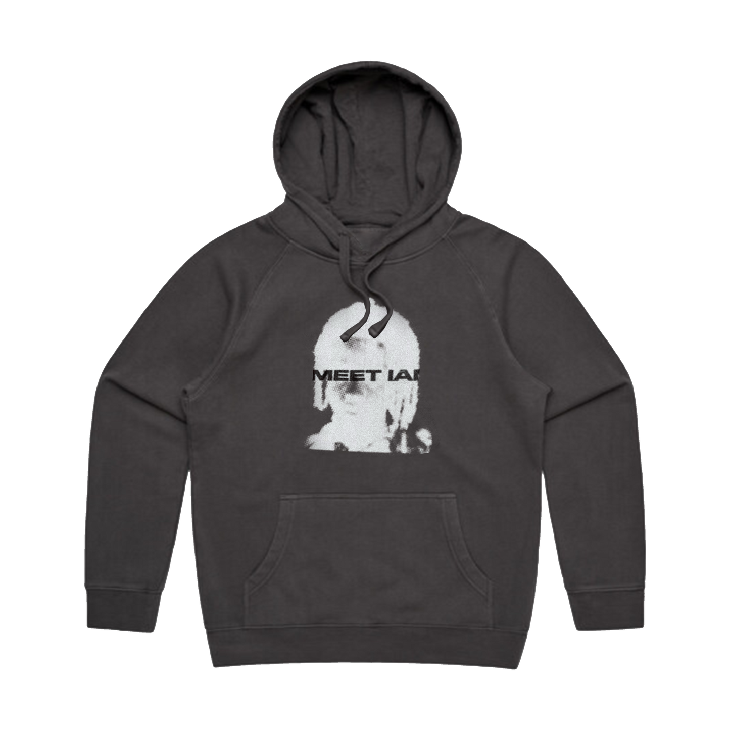 Meet Ian white faded hoodie