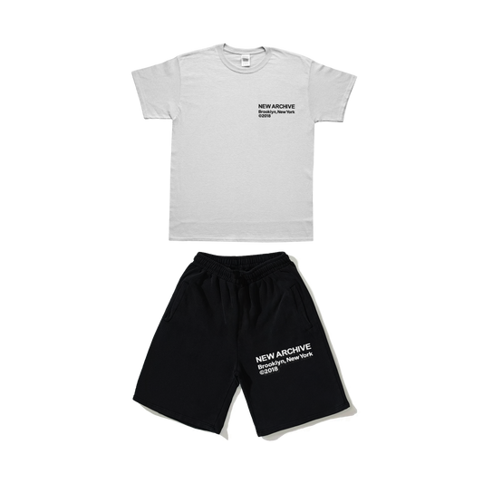 New archive tee & short set
