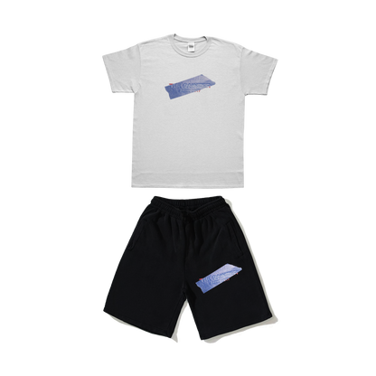 The painter tee & short set
