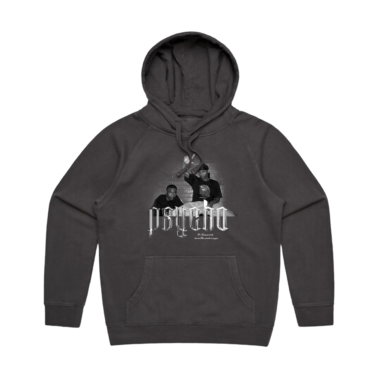 Psycho faded hoodie