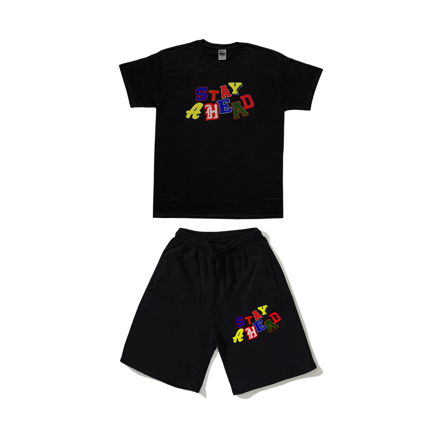 stay ahead tee & short set