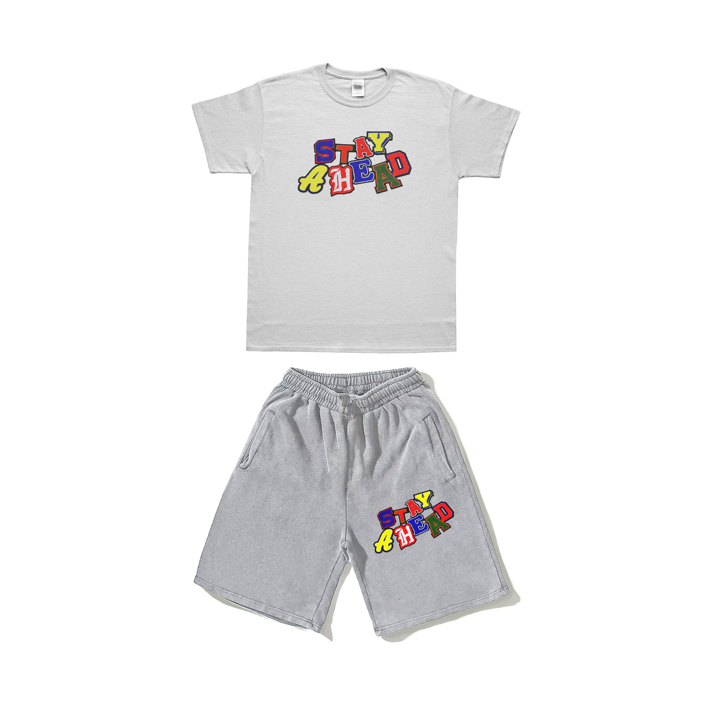 stay ahead tee & short set