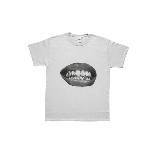 Grillz teeth tee