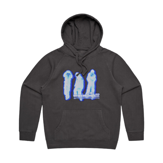 Unconscious thoughts faded hoodie