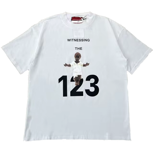 Witnessing the 123 vintage tee